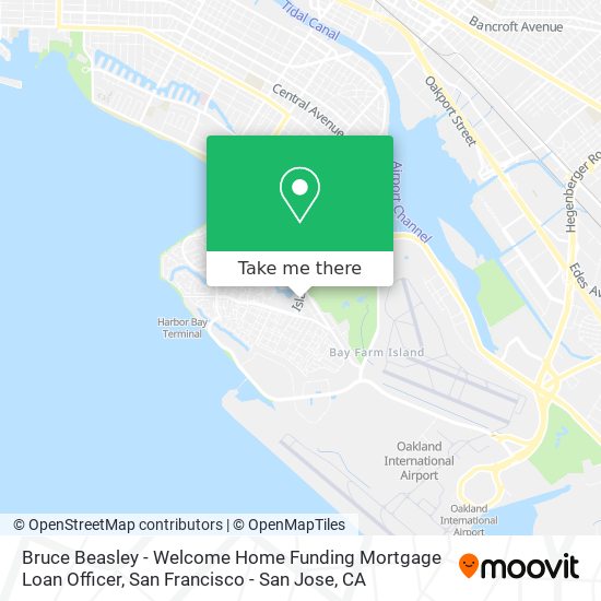 Mapa de Bruce Beasley - Welcome Home Funding Mortgage Loan Officer