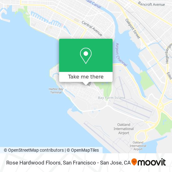Mapa de Rose Hardwood Floors