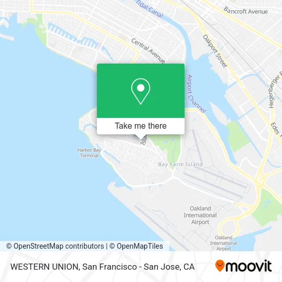 Mapa de WESTERN UNION