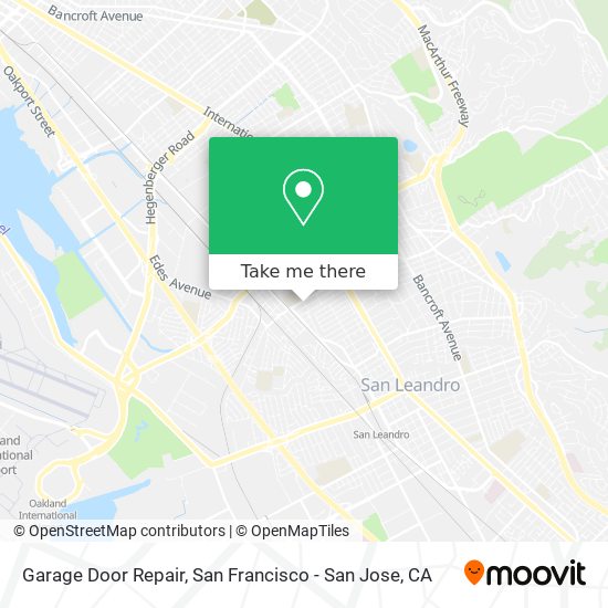 Garage Door Repair map