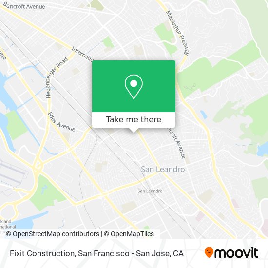 Fixit Construction map