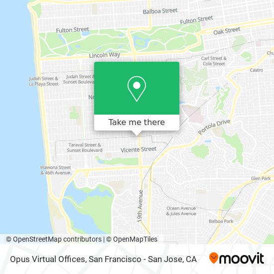 Opus Virtual Offices map