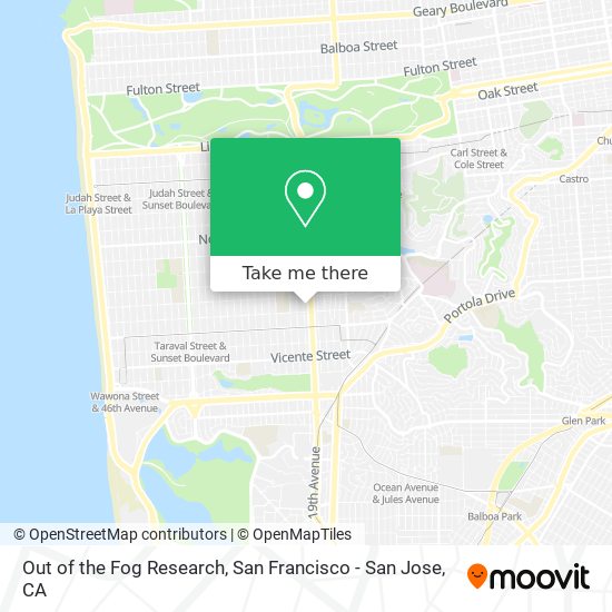 Out of the Fog Research map