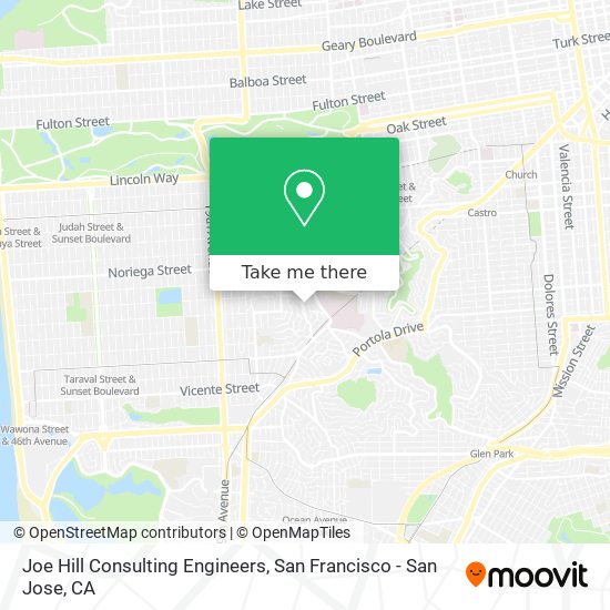 Joe Hill Consulting Engineers map