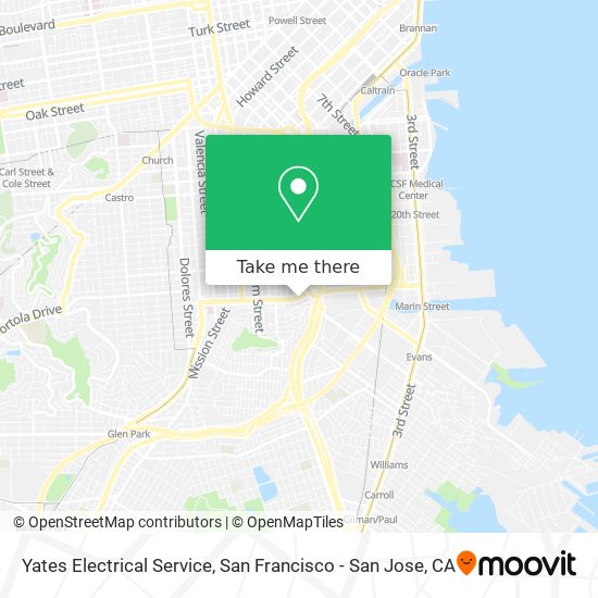 Mapa de Yates Electrical Service