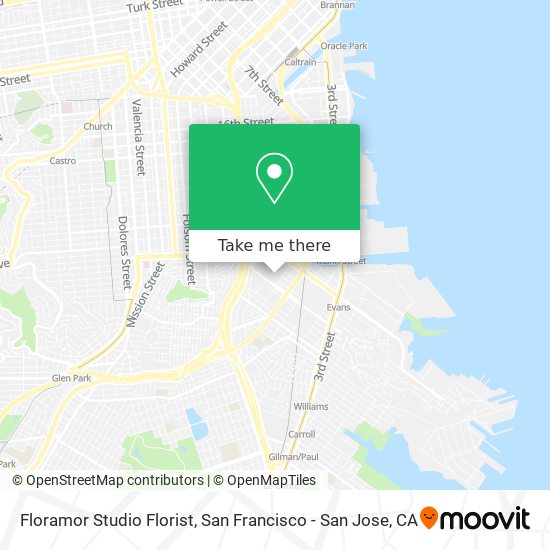 Floramor Studio Florist map