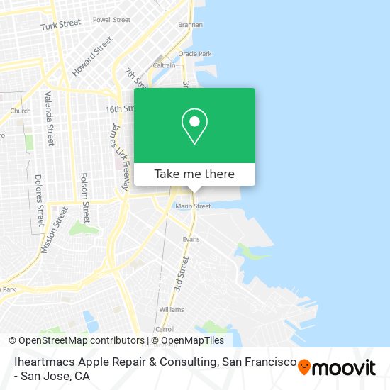 Iheartmacs Apple Repair & Consulting map