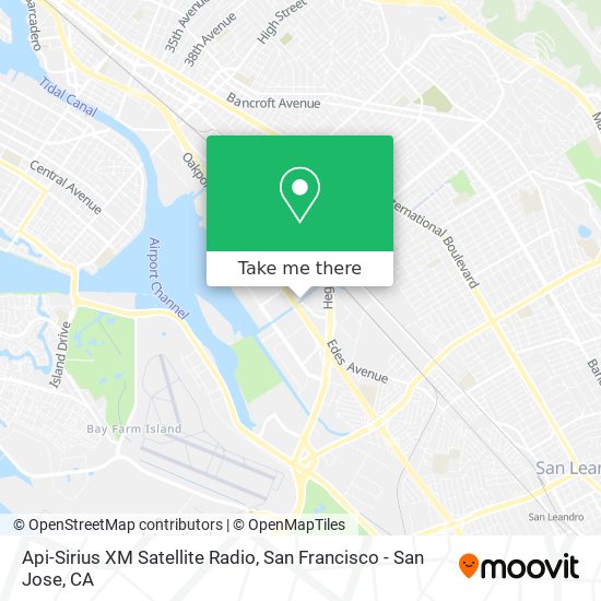 Mapa de Api-Sirius XM Satellite Radio