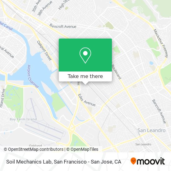 Soil Mechanics Lab map