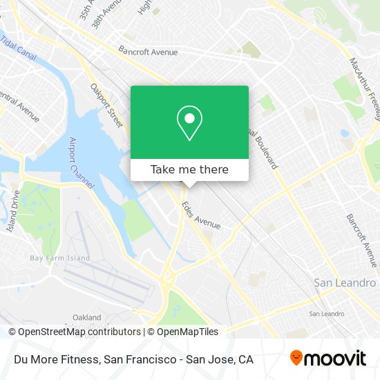 Du More Fitness map