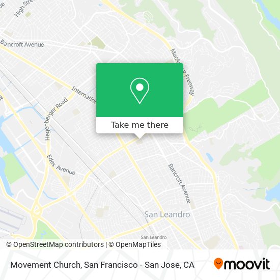 Mapa de Movement Church