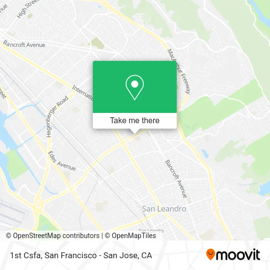Mapa de 1st Csfa