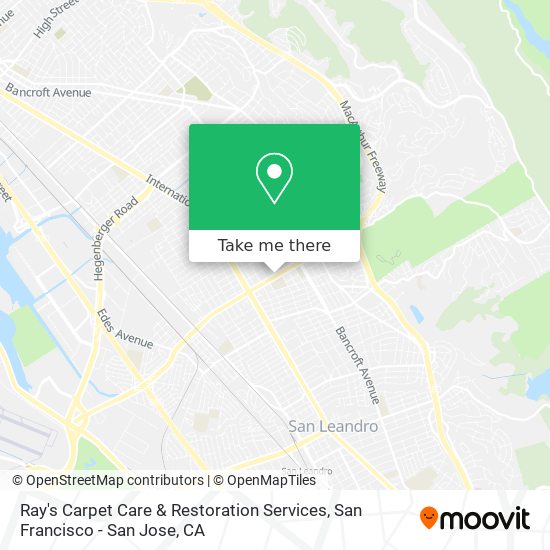 Ray's Carpet Care & Restoration Services map