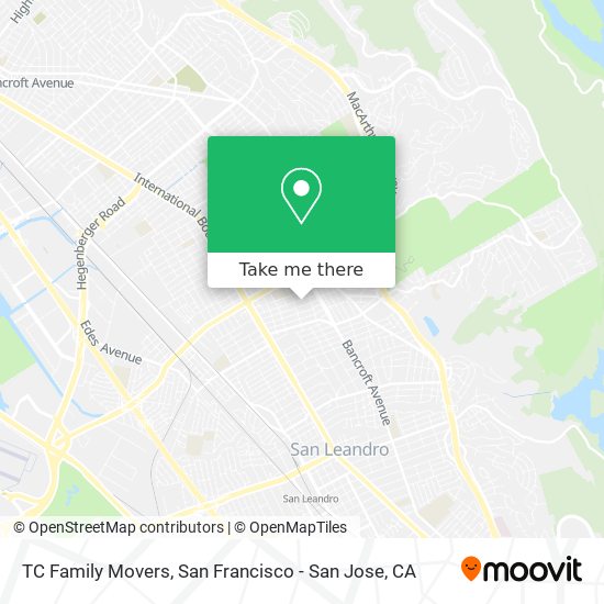 TC Family Movers map