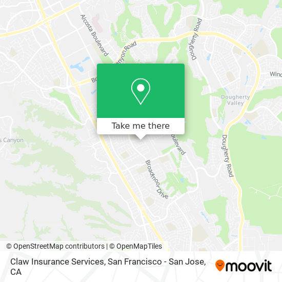 Mapa de Claw Insurance Services