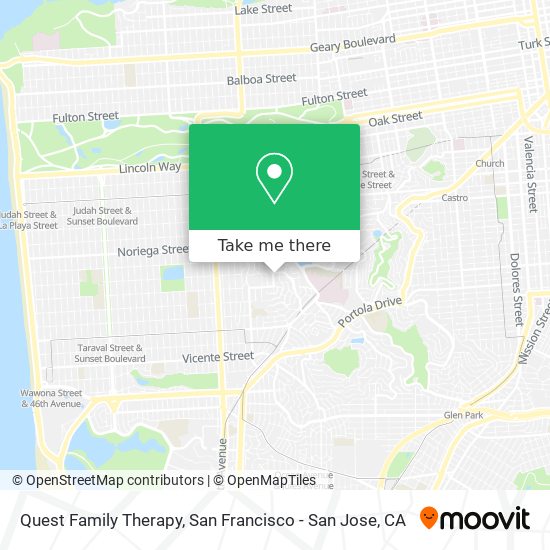 Quest Family Therapy map