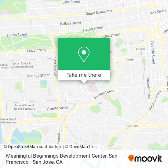 Meaningful Beginnings Development Center map