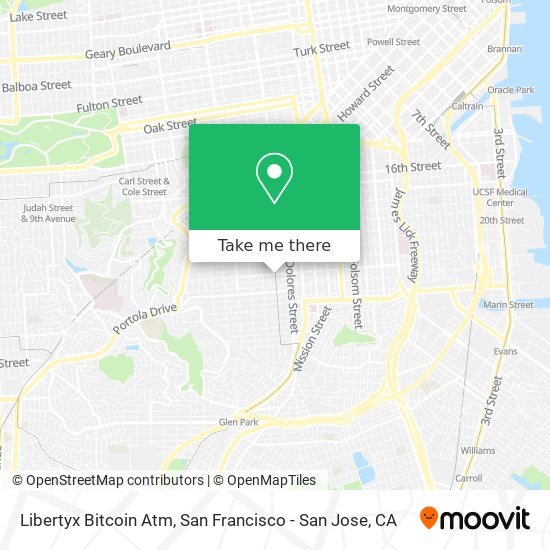 Libertyx Bitcoin Atm map