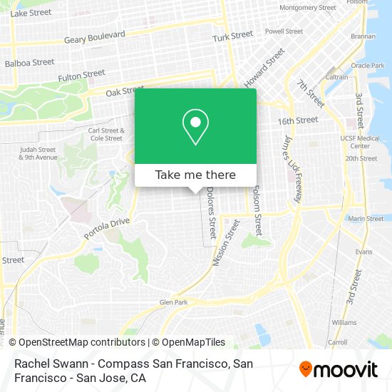 Rachel Swann - Compass San Francisco map