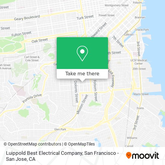Luippold Best Electrical Company map