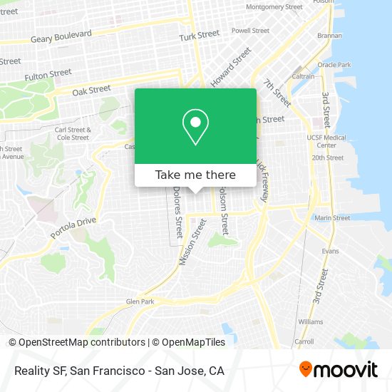 Reality SF map