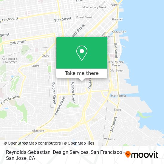 Reynolds-Sebastiani Design Services map