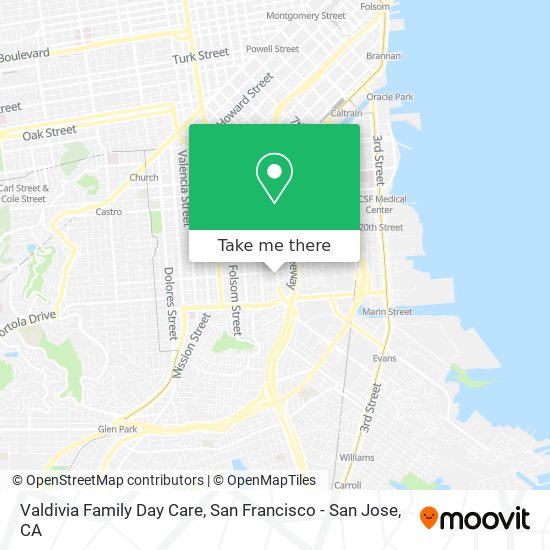 Mapa de Valdivia Family Day Care