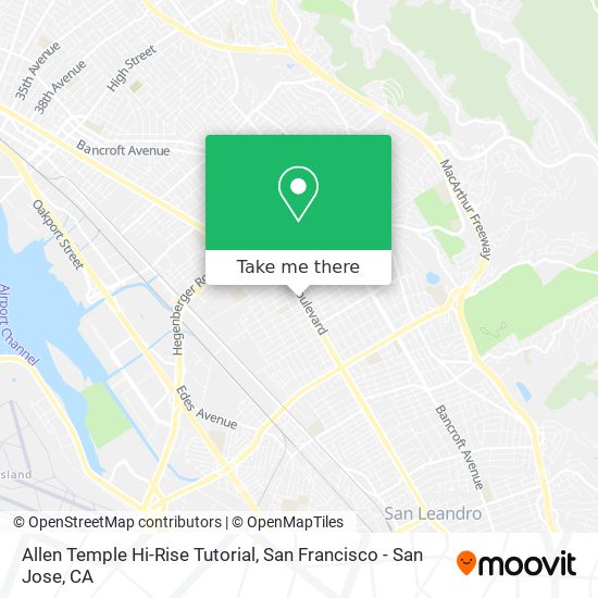Allen Temple Hi-Rise Tutorial map