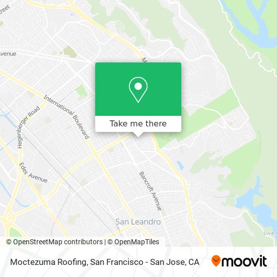 Moctezuma Roofing map