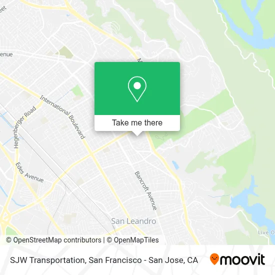 SJW Transportation map