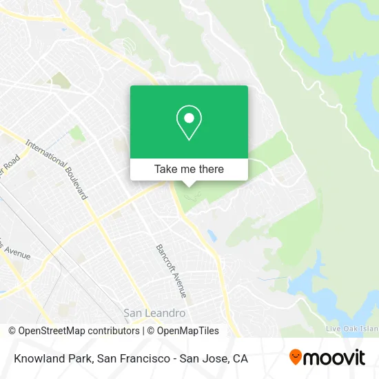 Knowland Park map