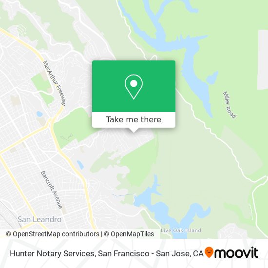 Hunter Notary Services map