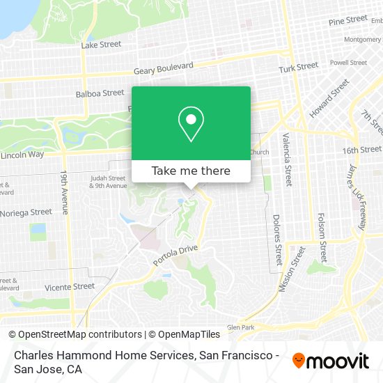 Charles Hammond Home Services map