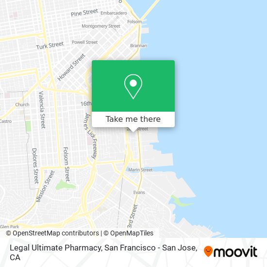 Legal Ultimate Pharmacy map