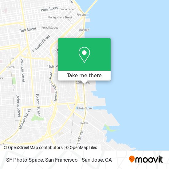 SF Photo Space map