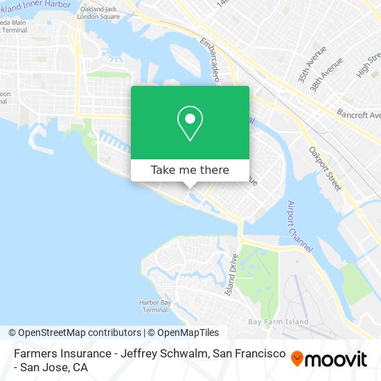 Mapa de Farmers Insurance - Jeffrey Schwalm