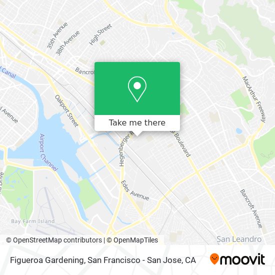 Figueroa Gardening map