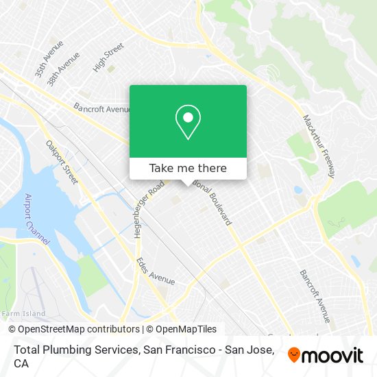 Total Plumbing Services map