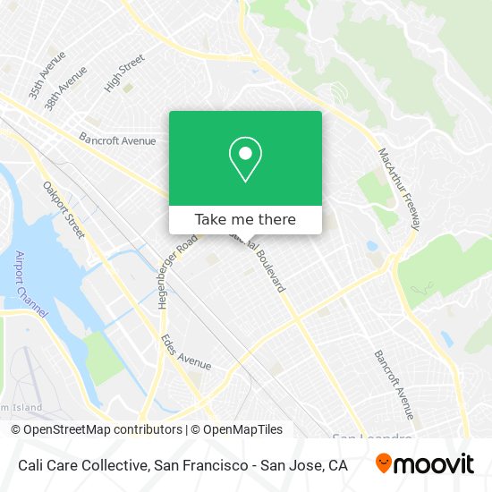 Cali Care Collective map