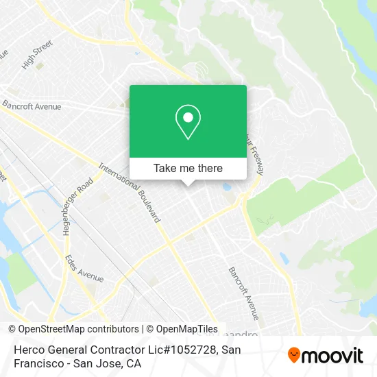 Mapa de Herco General Contractor Lic#1052728