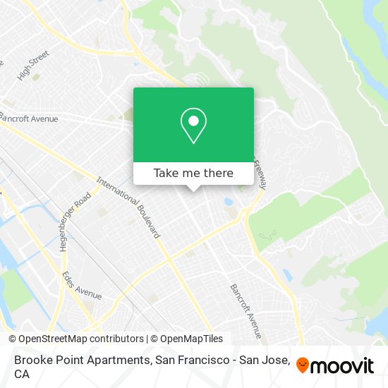 Mapa de Brooke Point Apartments