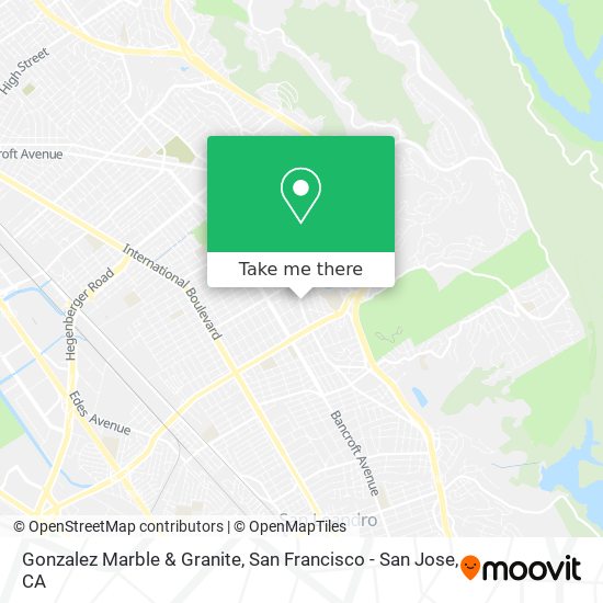 Mapa de Gonzalez Marble & Granite