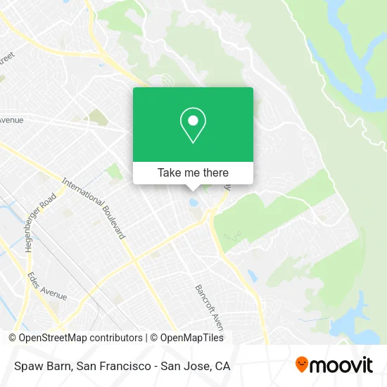 Spaw Barn map