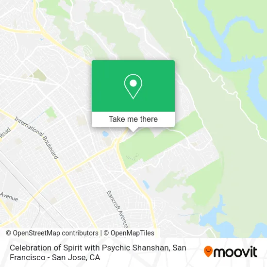 Mapa de Celebration of Spirit with Psychic Shanshan
