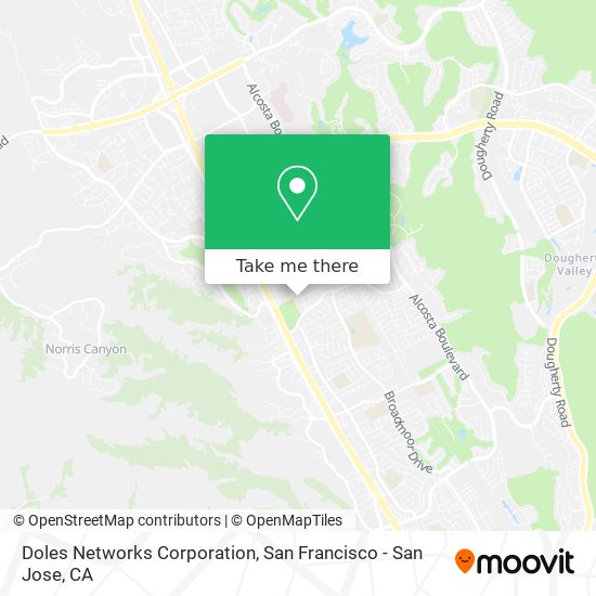 Mapa de Doles Networks Corporation