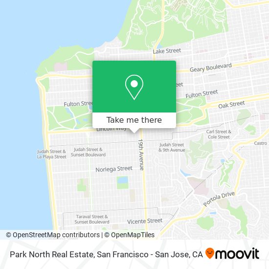 Park North Real Estate map