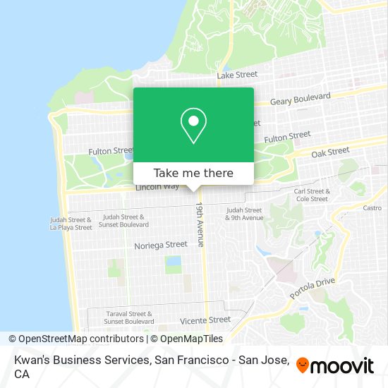 Kwan's Business Services map