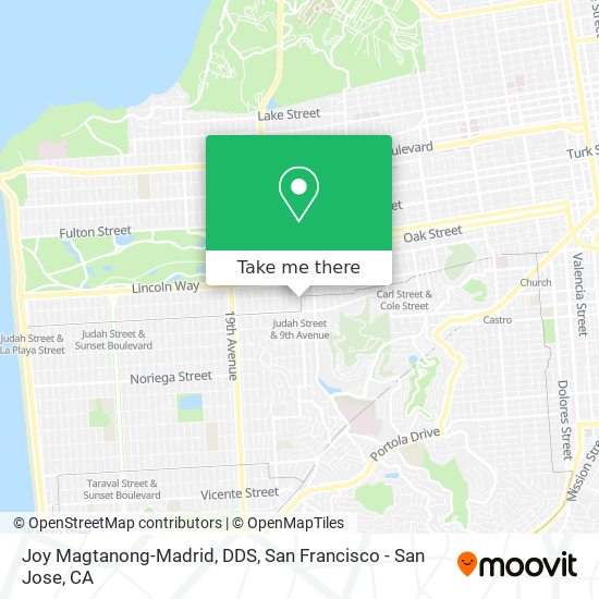 Joy Magtanong-Madrid, DDS map