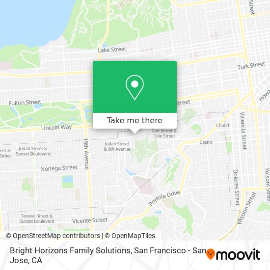 Mapa de Bright Horizons Family Solutions