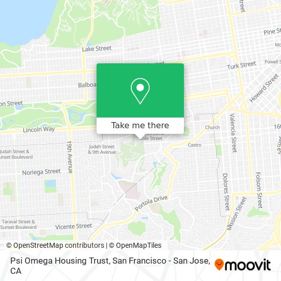 Psi Omega Housing Trust map